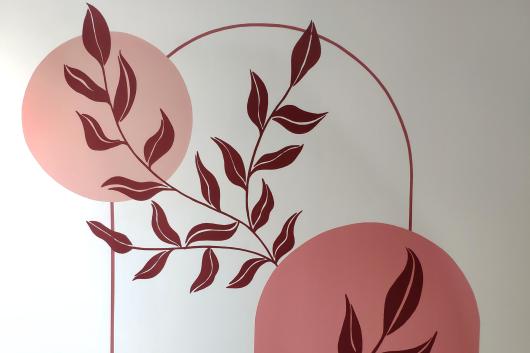 Fresque Estelle seule