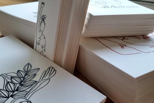 Piles de papier