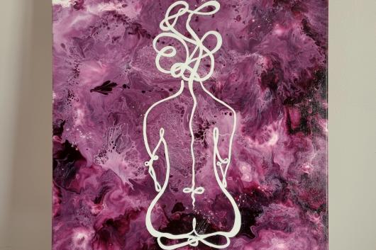 Toile Violette