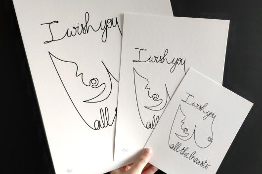 A3, A4, A5 illu I wish you all the breasts