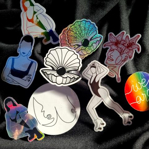 Mix stickers