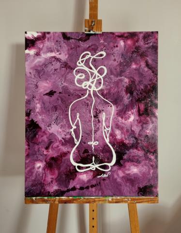 Toile Violette