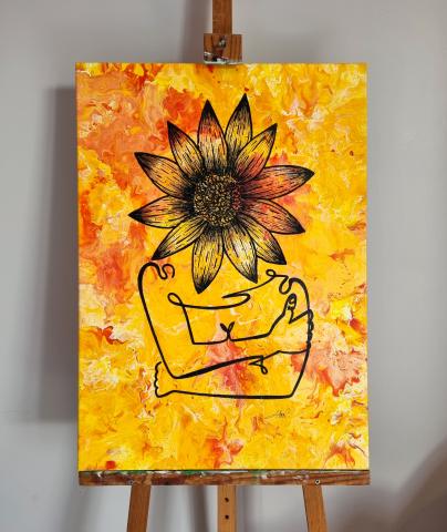 Toile Tournesol